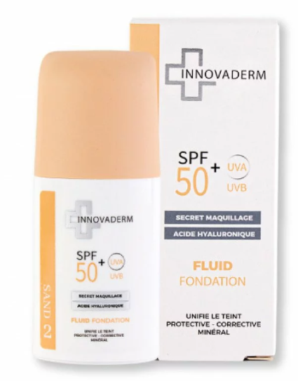 INNOVADERM Fond de Teint Minéral Sand SPF50+