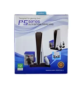 Station de Refroidissement Multifonction PS5: Support, Chargeurs LED, 13 Emplacements Jeu