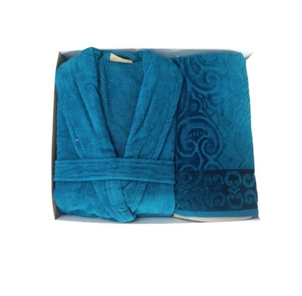 Coffret Cape de bain SINGLE taille standard avec serviette 50/90