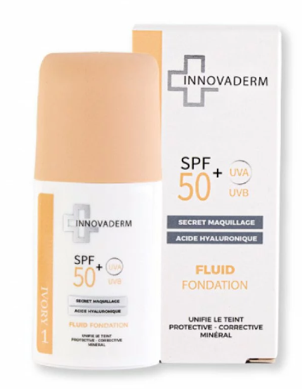 INNOVADERM Fond de Teint Minéral Ivory SPF50+