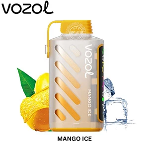 VOZOL GEAR POWER - 12000-20000 Puffs, MANGO ICE | Puff Jetable Éco & Puissant