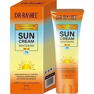 Dr Rashell Crème Solaire Hydratante SPF 75 - 60g | Protection UV