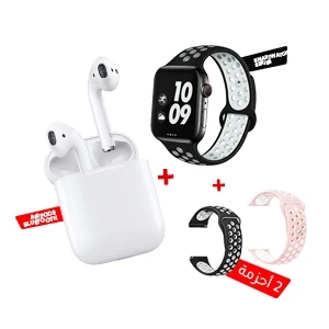 Coffret W26 PRO MAX  Watch + 2023 (Montre connectée + 2 ceintures + ecouteurs bluetooth)