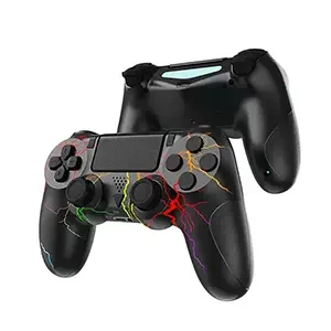 Manette Bluetooth PS4/PC/IOS/Android, Pro, RGB Vibration