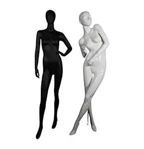 Mannequin Femme Debout en Fibre de Verre - Silhouette Élégante