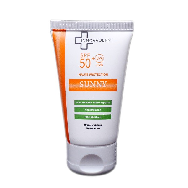 INNOVADERM SUNNY SPF 50+ PEAU MIXTE A GRASSE