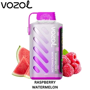 VOZOL GEAR POWER - 12000-20000 Puffs, Raspberry Watermelon, Puff Jetable Éco & Puissant