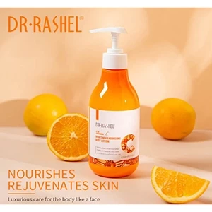 Dr Rashell Lotion Corps Éclat & Nourrit à la Vitamine C - 300 ml