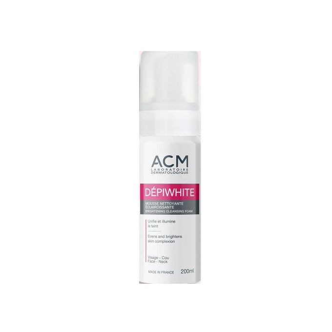 ACM DEPIWHITE MOUSSE NETTOYANTE ECLAIRCISSANTE 200ML