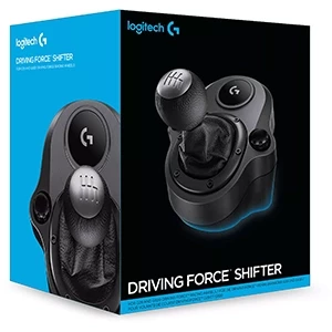 Logitech Driving Force Shifter | Six Vitesses, Cuir & Acier